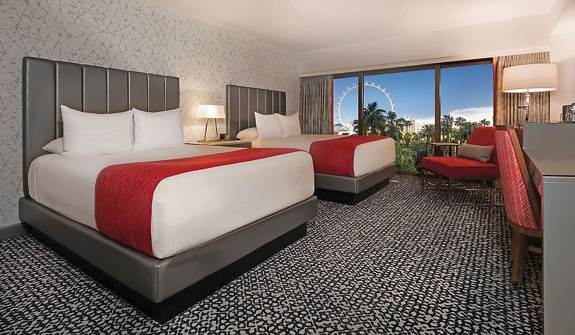 Las Vegas Center Strip Hotel Rooms Suites Flamingo Las Vegas